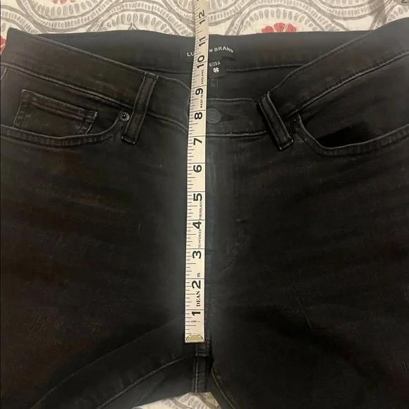 Lucky Brand Sweet Mid-rise straight black jeans, size 8/29. - Picture 6 of 9